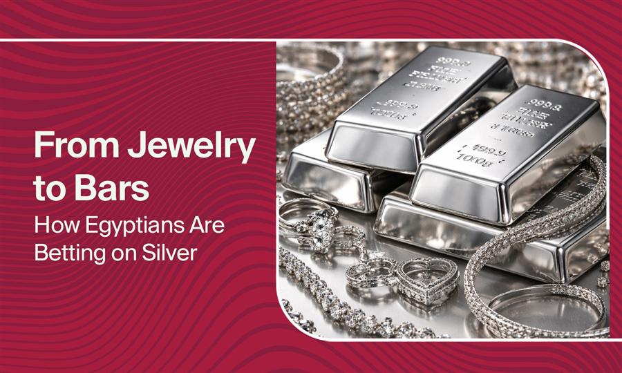 From Jewelry to Bars: How Egyptians Are Betting on Silver